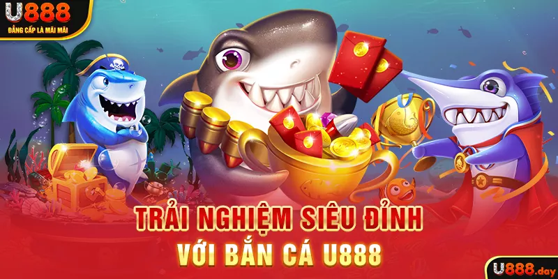 Trải nghiệm siêu đỉnh với bắn cá U888