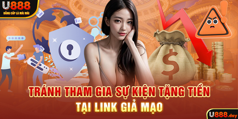 Tránh tham gia sự kiện tặng tiền tại link giả mạo