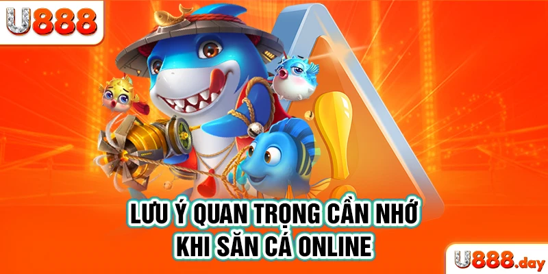 Lưu ý quan trọng cần nhớ khi săn cá online